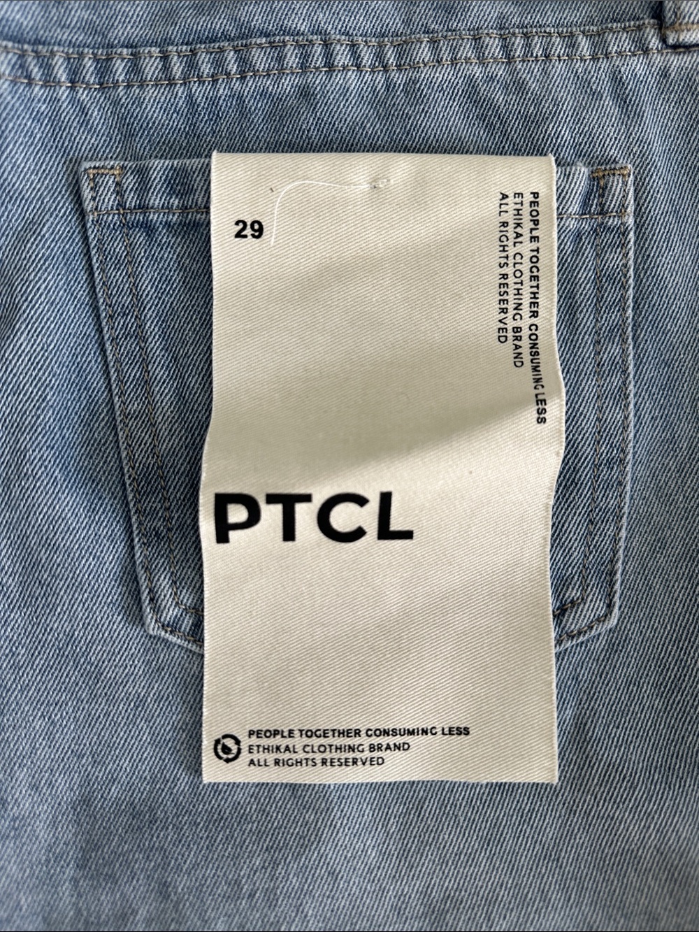 PTCL Mira Rolled Cuff Denim Shorts NWT - Picture 8 of 11